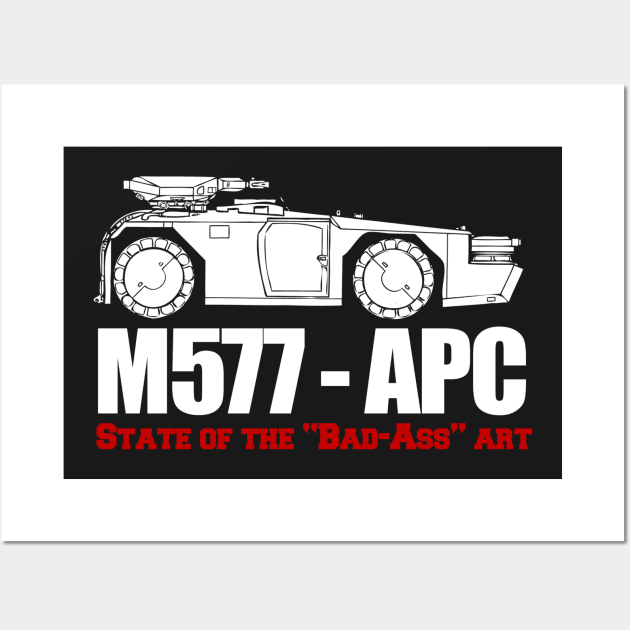 M577-APC State of the Bad Ass Art Wall Art by Meta Cortex